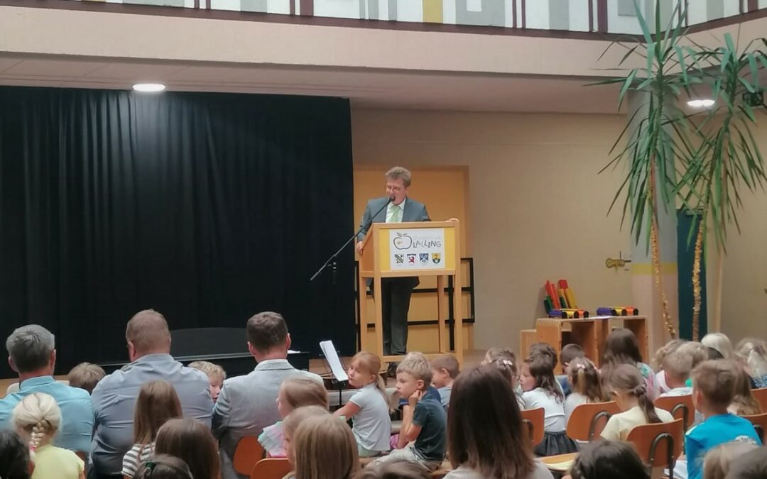 Die Grundschule Lalling verabschiedet sich